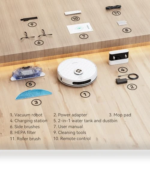 Robot Vacuum and Mop Combo — Smart Cleaning Robots, Tesvor