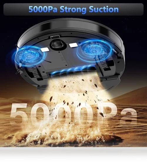 Robot Vacuum and Mop Combo — Smart Cleaning Robots, Tikom