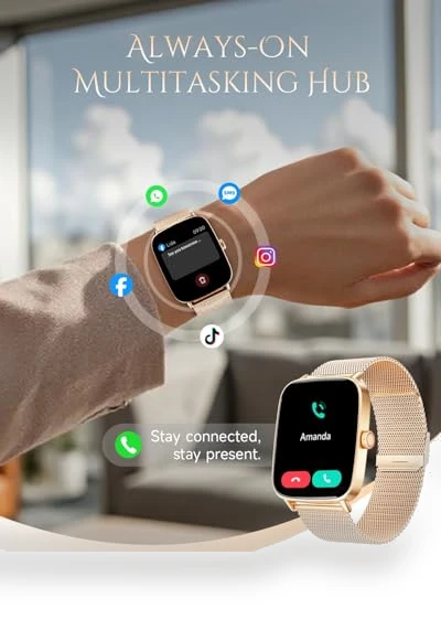 Smart Watch for Women — Smartwatches, TOOBUR