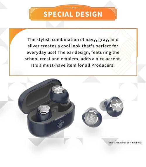 The Idolm@ster Gakuen Collaboration Wireless Earbuds — In-Ear Headphones, AVIOT
