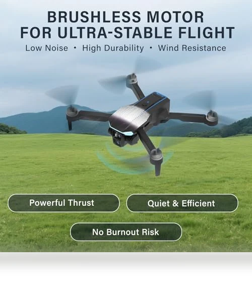 4K Drone with Camera — Drones, ZOUHOE