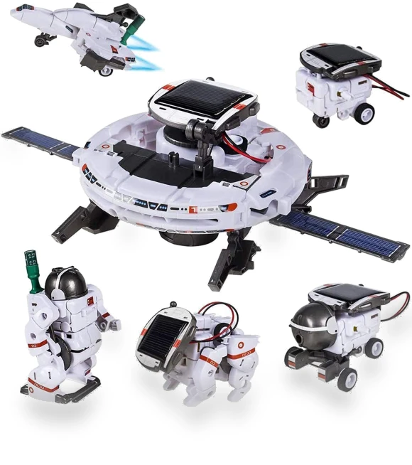 6 in 1 Science Experiment Solar Robot Toy — Solar Power, Binchi Fitness