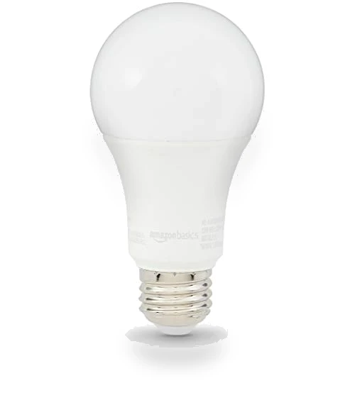 A19 LED Light Bulbs — LED, Amazon Basics