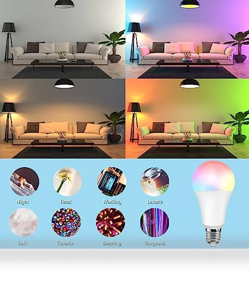 Bluetooth Color Changing Light Bulbs — LED