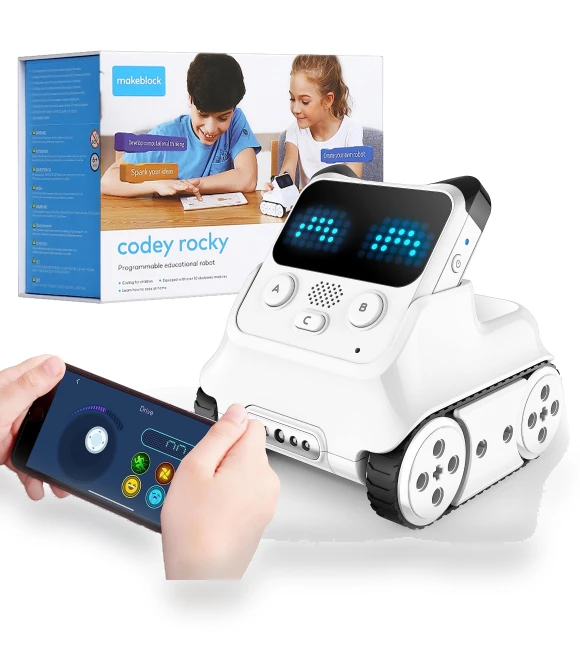 Codey Rocky Emo Robot — Interactive Figures & Robots, Makeblock