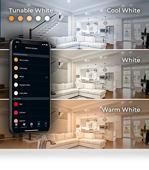 Color-Changing A19 LED Smart Light Bulb — Incandescent, GLOBE
