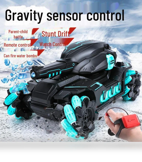 Kids Robot Water Tank with Remote Control and Gesture Sensor — Interactive Figures & Robots, StrideBox