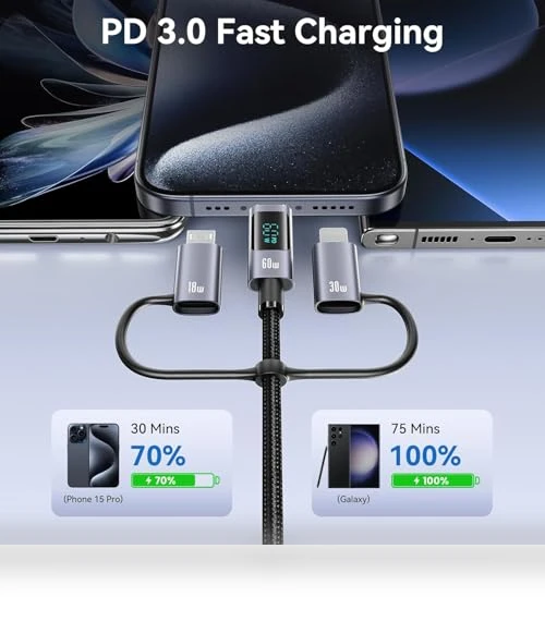 Multi Charger Cord 6 in 1 USB Cable — Cables, enablink