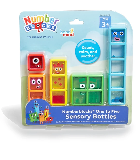 Numberblocks One to Five Sensory Toy Set — Educational, Japan Zen Mall