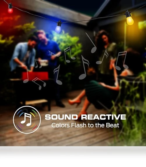 Outdoor Smart RGB+IC+WW String Lights — String Lights, MONSTER