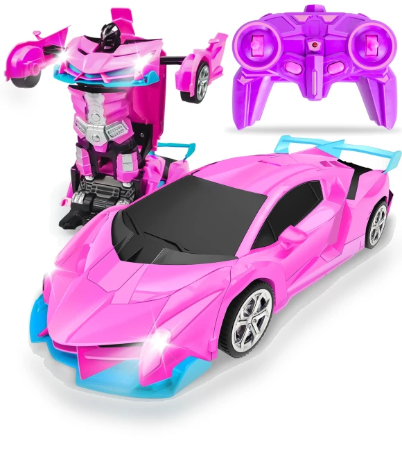 Radio-controlled car and toy robot transformer — Interactive Figures & Robots, MIYAKO