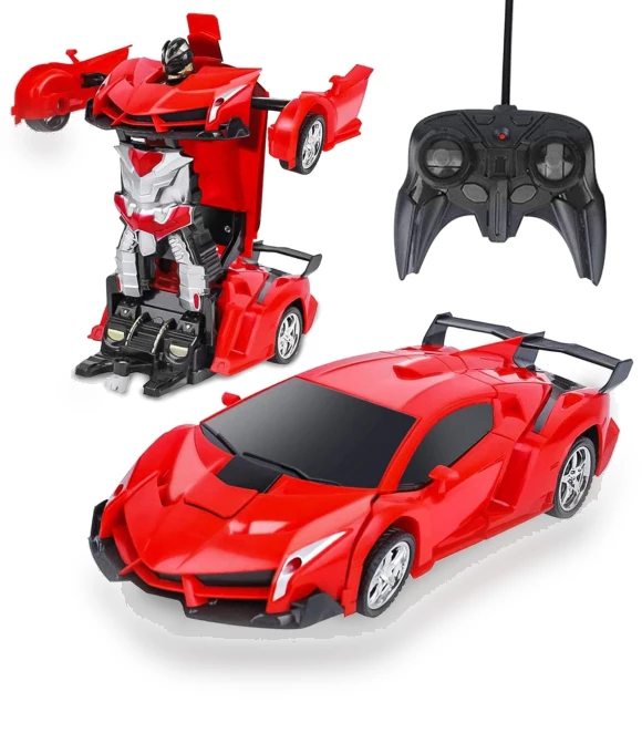 Radio-controlled transformer machine, toy-robot — Interactive Figures & Robots, MIYAKO