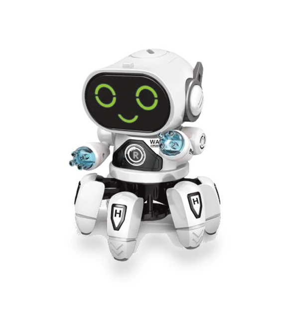 Six Claw Dancing Singing Light Electric Robot Toy — Interactive Figures & Robots, Neoglint