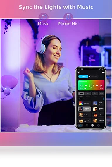 Smart LED Light Bulb - Color Changing Bulbs — LED, Dawwee