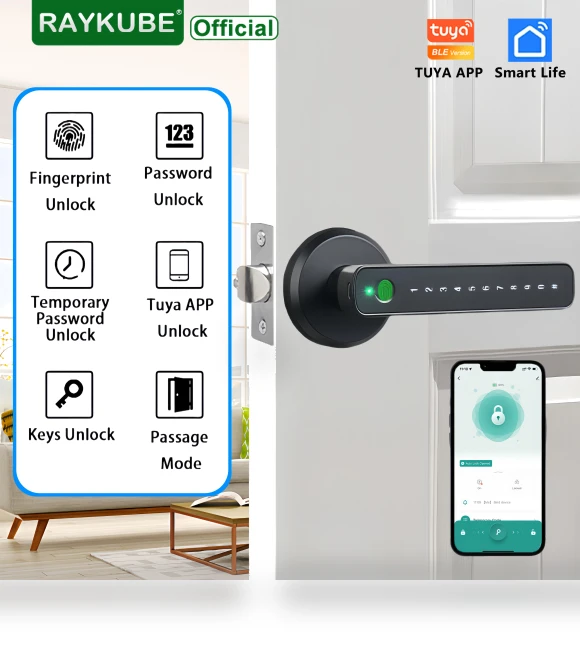 Smart Lock — Smart Home Security, RAYKUBE