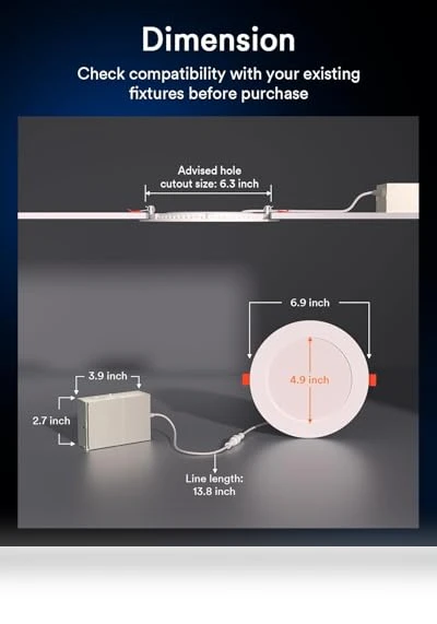 Smart Recessed Lighting — LED, Lumary