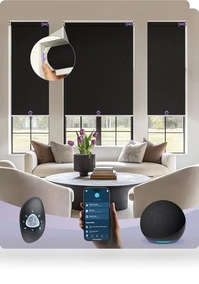 Smart Roller Shades — Roller, Graywind
