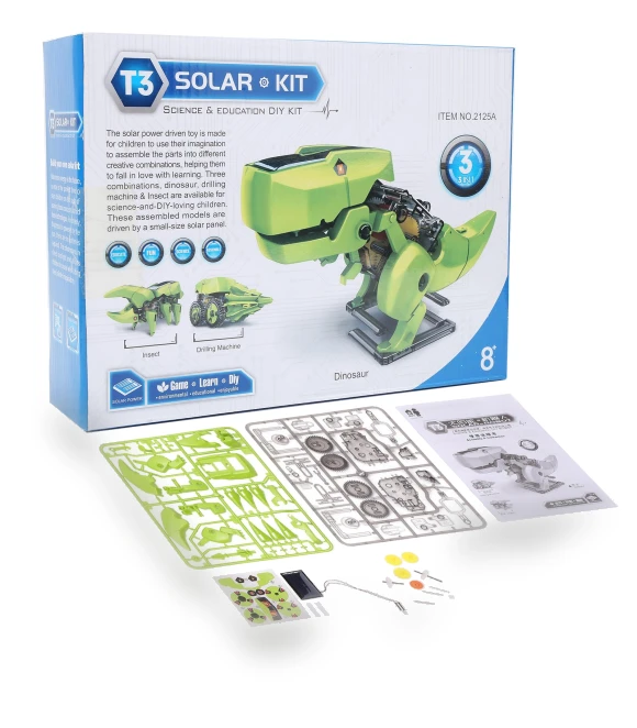 Solar Robot Construction Kit — Solar Power, Neoglint