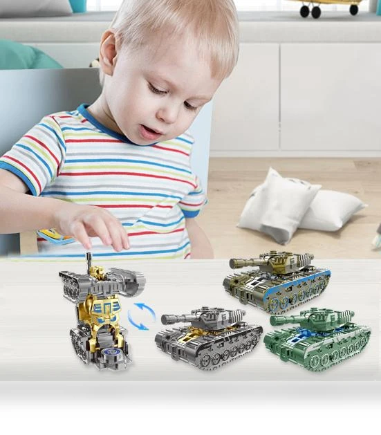 Transformable Robot Tank Spinner — Stress Relievers, jinleyu