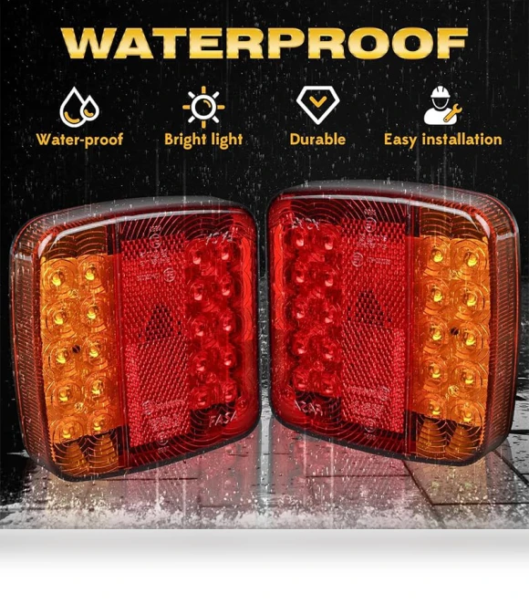 Wireless Magnetic Trailer Tail Light Kit — Trailer Lights, Generic