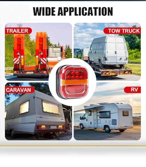 Wireless Magnetic Trailer Tail Light Kit — Trailer Lights, Generic