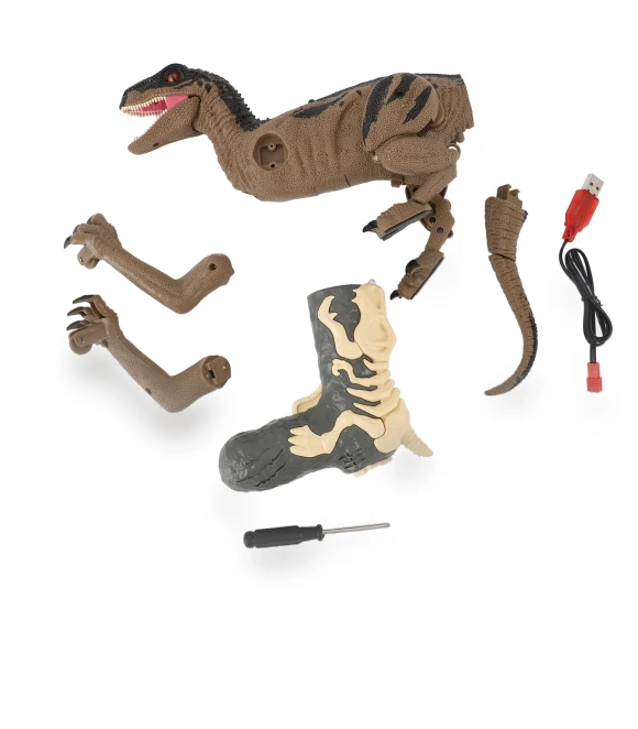 2 in 1 Remote Control Dinosaur Toy — Two-Way Radios for Kids, Neoglint