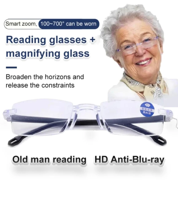 Automatic Zoom Reading Glasses — Reading Glasses, Fashion Glasses M