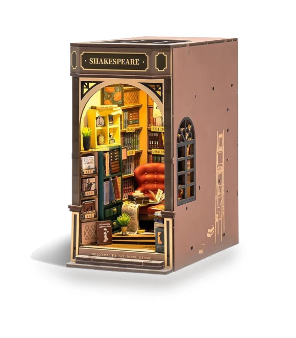 DIY 3D Puzzle Craft Wooden Handmade Kit — Wood, Robotime