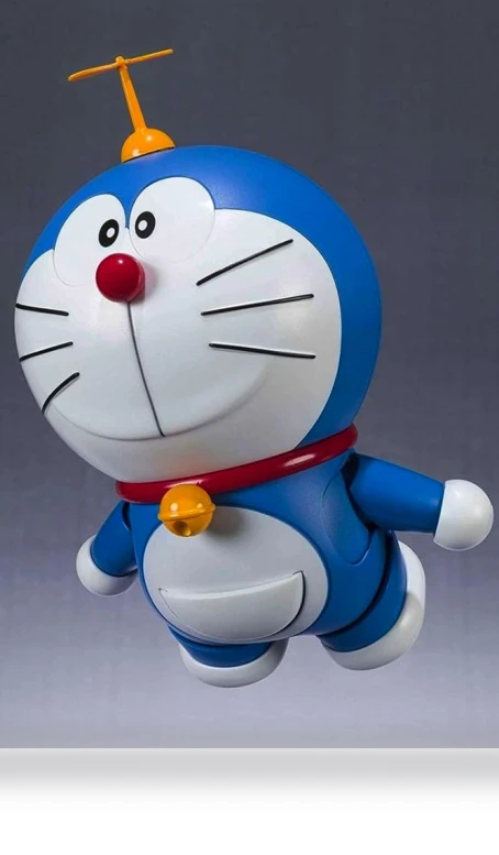 Doraemon 100 mm Painted Movable Figure — Dolls & Figures, TAMASHII NATIONS