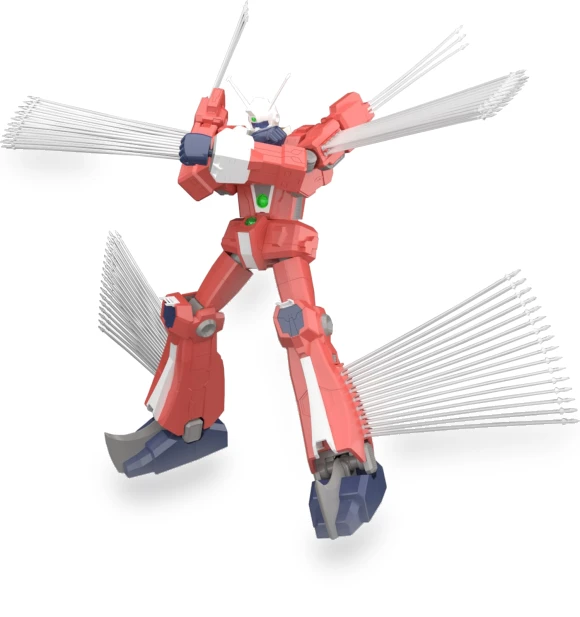 Legendary Giant Ideon Anime Color Plastic Model — Figure, Nippon-Mart