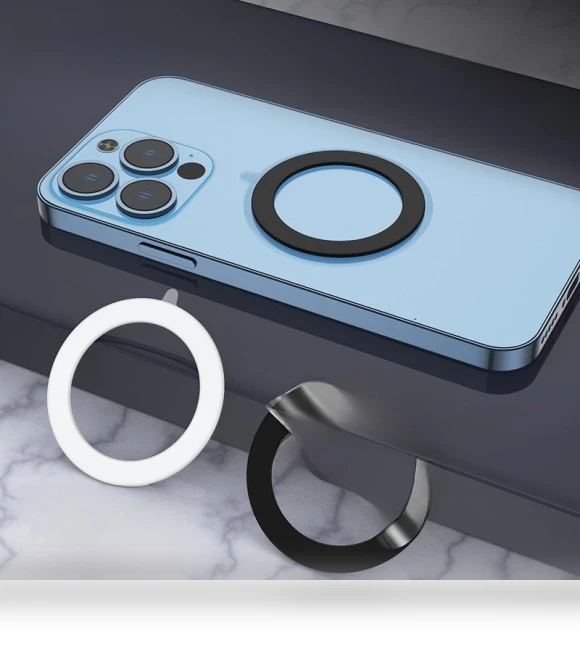 Magnetic Ring for Wireless Charging Phone Case — Mobile Devices & Accessories, AI Supermarket