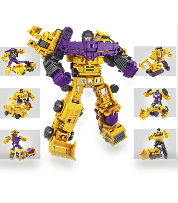 Six-in-One Engineering Machine Transformer Toy — Construction Kits, Precious watch