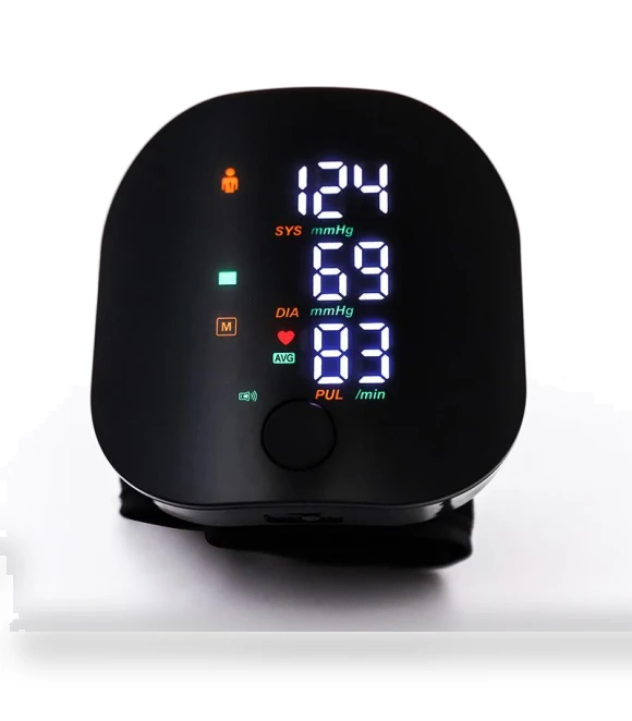 Smart Touch LED Wrist Blood Pressure Monitor — Blood Pressure Monitors, happy8