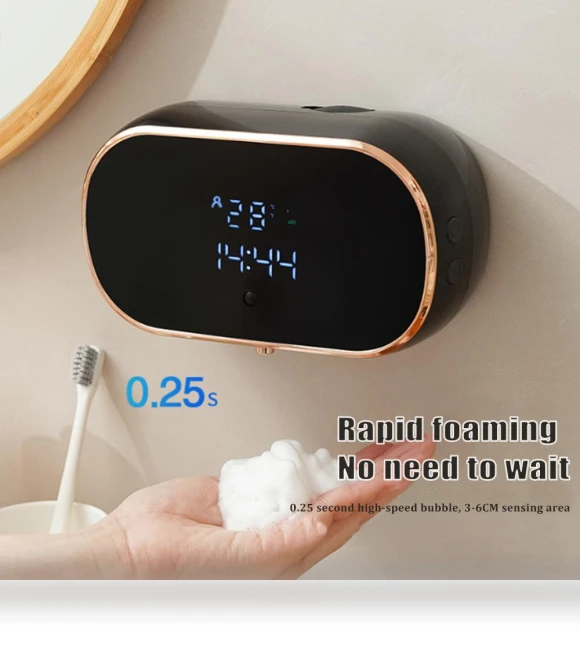 Smart Wall-Mounted Touchless Foaming Soap Dispenser — Care Dispensers, DC-HOME-3