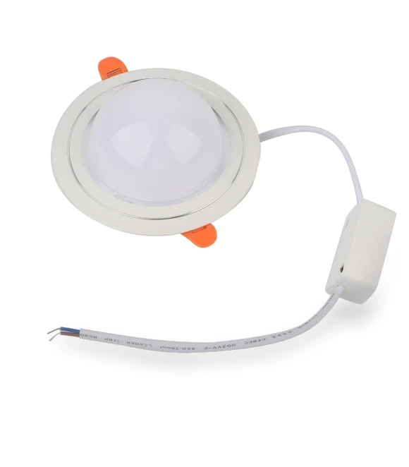 White 7W RGB+W Smart WiFi LED Recessed Ceiling Light — Recessed Lighting, KONNWEI