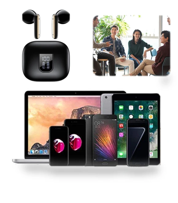 AI Smart Voice Translator Earphone — Language Translators, Good Household Items