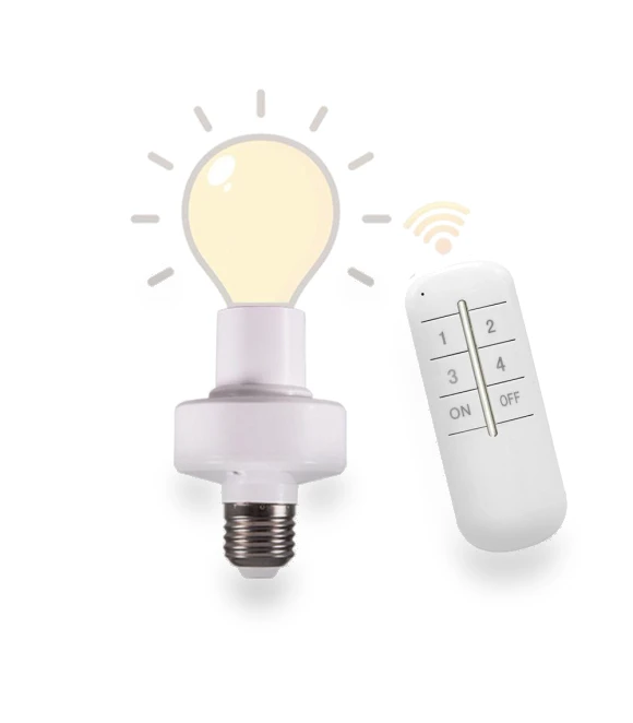 Living Room Remote Controller For LED Bulb Lamp Holder — Smart Home Modules, hongsee