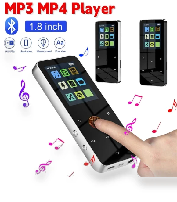 Metal Touch MP3 MP4 Player with Bluetooth — Portable Media Players, YJMP Electronic
