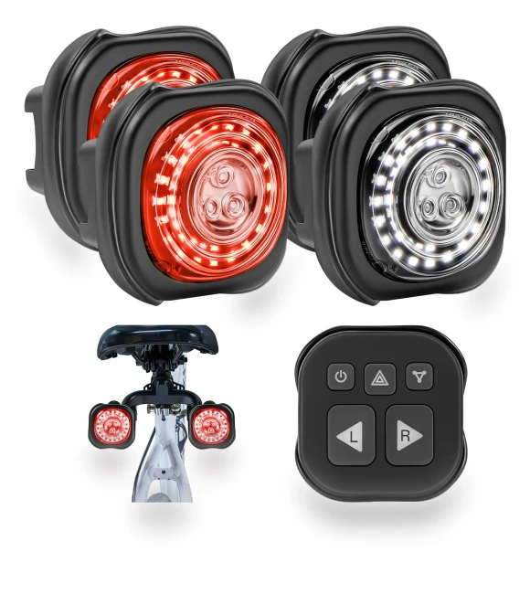 Multifunctional Smart Bicycle LED Light — Bike Headlights, SOLT