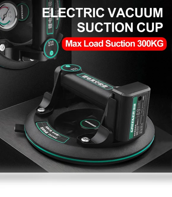 Portable Electric Vacuum Suction Cup — Drywall Lifts, Crown Global