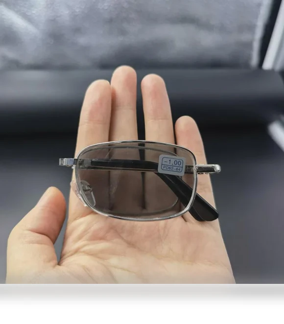 Smart Foldable Glasses for Myopia with Adjustable Color — Smart Glasses, CrossCart