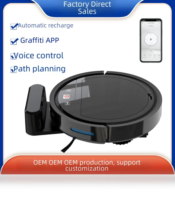 Smart Rechargeable 3-in-1 Cleaning Robot Vacuum — Smart Cleaning Robots, TrendVibeCN