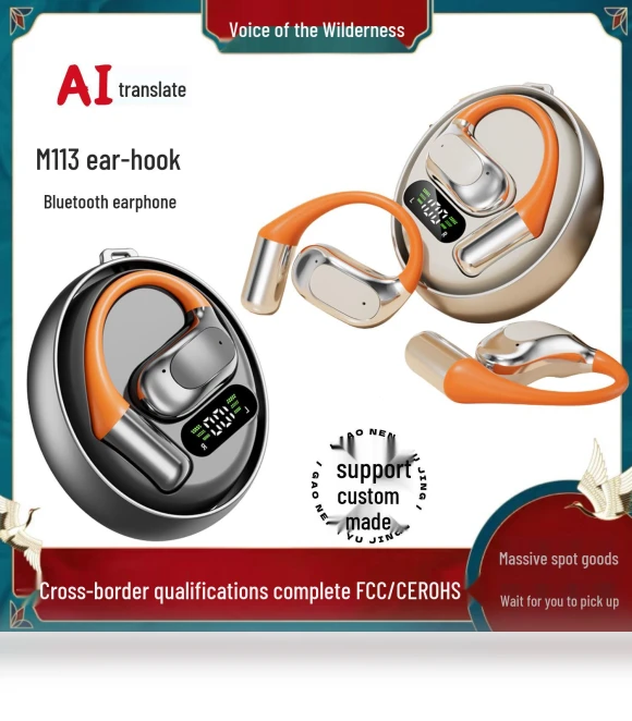 Smart Rotating Open-Ear Bluetooth Headset — Wearable Accessories, OmniShop