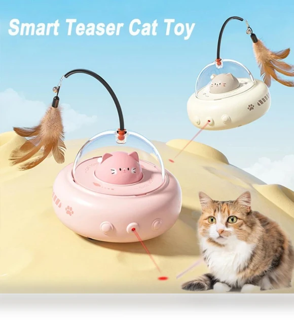 Smart Teaser Toy for Cats — Cat Playthings, YJMP