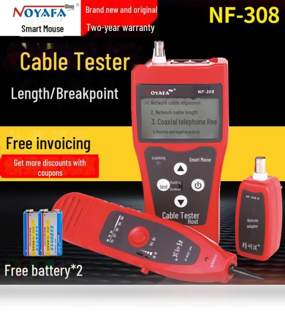 Smart Tester for Network Line and POE Breakpoint Finder — Network & Cable Testers, ElectroCN