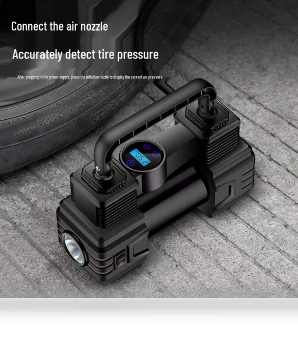 Wireless Smart Car Air Pump with Digital Display — Tire Inflation Solutions, Global Finds