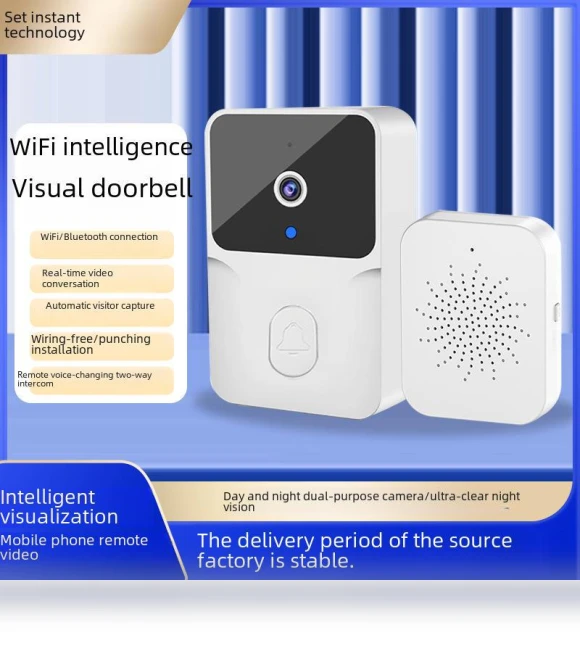 HD Video Doorbell with Smart Home Intercom — Smart Home Security, Smarter than future