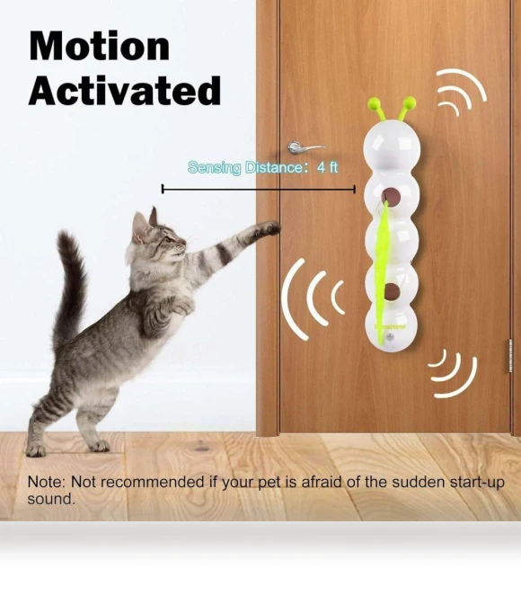 Intelligent Touch Cat Toy Caterpillar — Cat Playthings, Fujeenn
