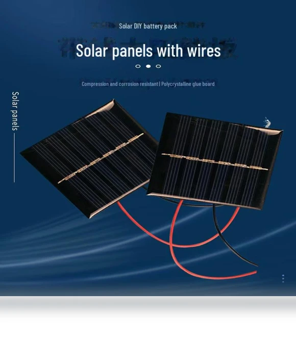 Small Solar Panel DIY Kit for Experiments — Solar Power, AI Supermarket
