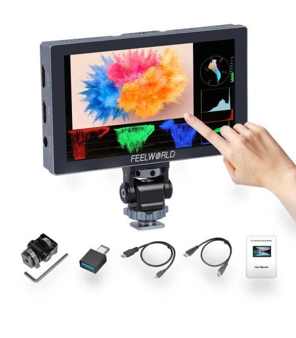6 Inch 1000 Nits High Brightness Mobile Camera DSLR Camera — Viewfinders, FEELWORLD